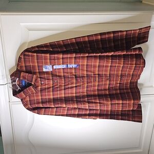 Apt. 9 standard fit Premier Flex untucked fit button down